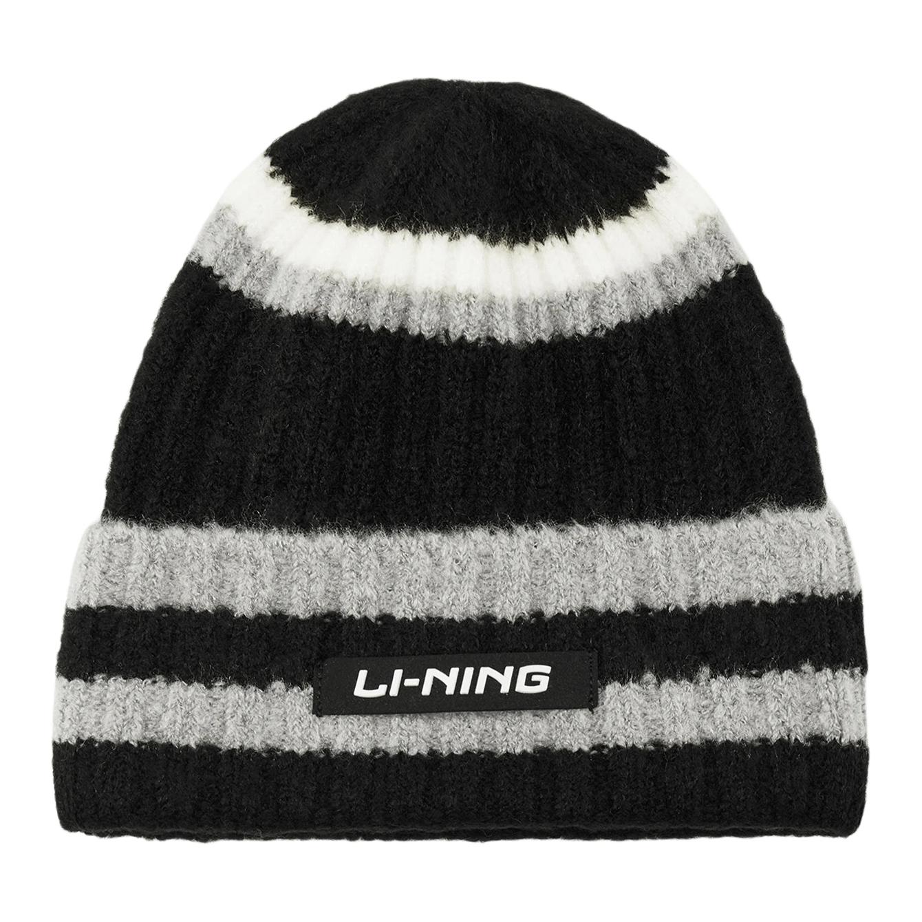 LINING Вязаная шапка унисекс черная, Black
LINING Вязаная шапка унисекс черная, Black