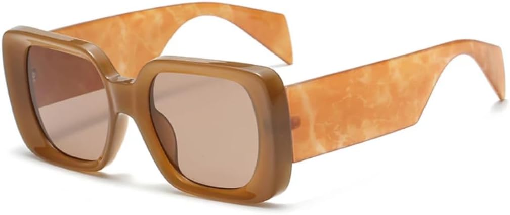 Модные женские солнцезащитные очки большого размера, желейного цвета, ретро-узор, широкие дужки; мужские градиентные очки, защита от УФ-излучения UV400 UUPTTPL, Tea Tea
Модные женские солнцезащитные очки большого размера, желейного цвета, ретро-узор, широкие дужки; мужские градиентные очки, защита от УФ-излучения UV400 UUPTTPL, Tea Tea