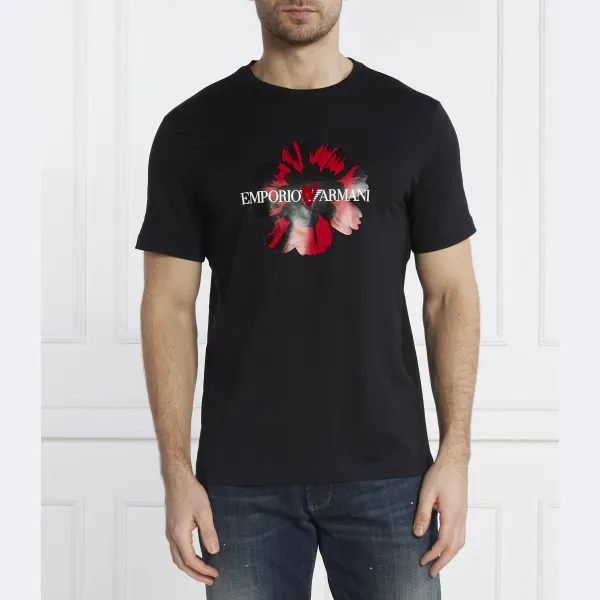 Футболка стандартного кроя Emporio Armani, черный
Футболка стандартного кроя Emporio Armani, черный