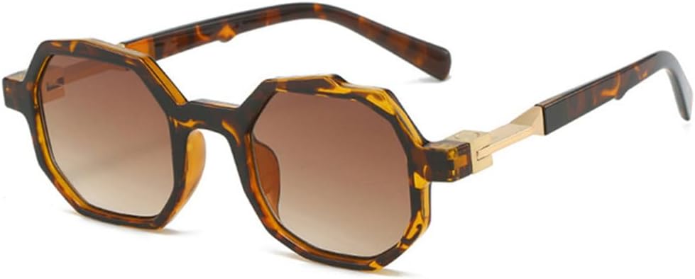 Женские солнцезащитные очки в форме маленького многоугольника неправильной формы с прозрачными градиентными линзами и защитой от УФ-излучения UV400, мужские солнцезащитные очки в стиле панк LANGSER, Leopard Tea Gradient
Женские солнцезащитные очки в форме маленького многоугольника неправильной формы с прозрачными градиентными линзами и защитой от УФ-излучения UV400, мужские солнцезащитные очки в стиле панк LANGSER, Leopard Tea Gradient