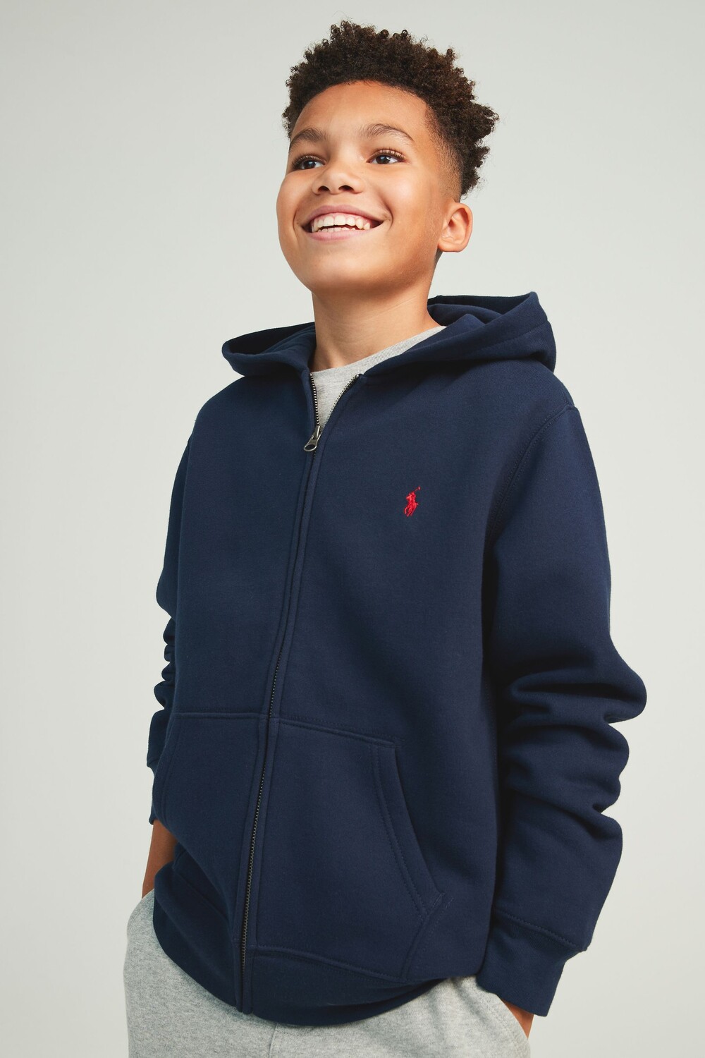 Толстовка хлопкового трикотажа для мальчиков с логотипом и молнией Polo Ralph Lauren, синий
Толстовка хлопкового трикотажа для мальчиков с логотипом и молнией Polo Ralph Lauren, синий