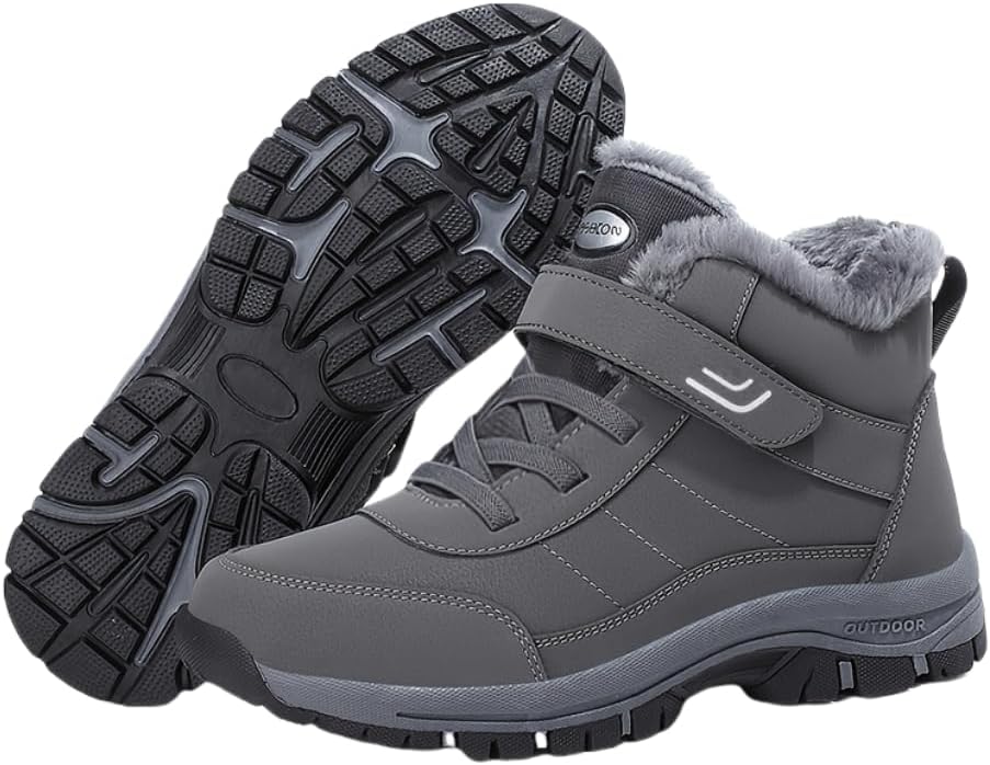 Мужские теплые зимние походные ботинки Hhhchpm с шнуровкой и застежкой-липучкой, мужские повседневные зимние ботинки, темно-серый
Мужские теплые зимние походные ботинки Hhhchpm с шнуровкой и застежкой-липучкой, мужские повседневные зимние ботинки, темно-серый