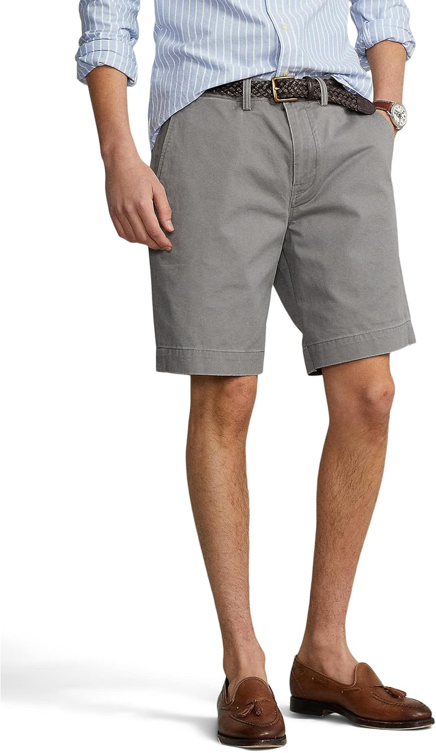 Polo Ralph Lauren мужские классические шорты-чинос с эластаном, Perfect Grey
Polo Ralph Lauren мужские классические шорты-чинос с эластаном, Perfect Grey