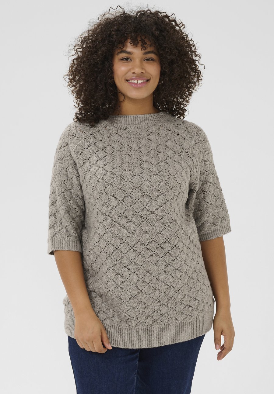 Джемпер Kaffe Curve KCMANI, Elephant Skin/Light Grey
Джемпер Kaffe Curve KCMANI, Elephant Skin/Light Grey