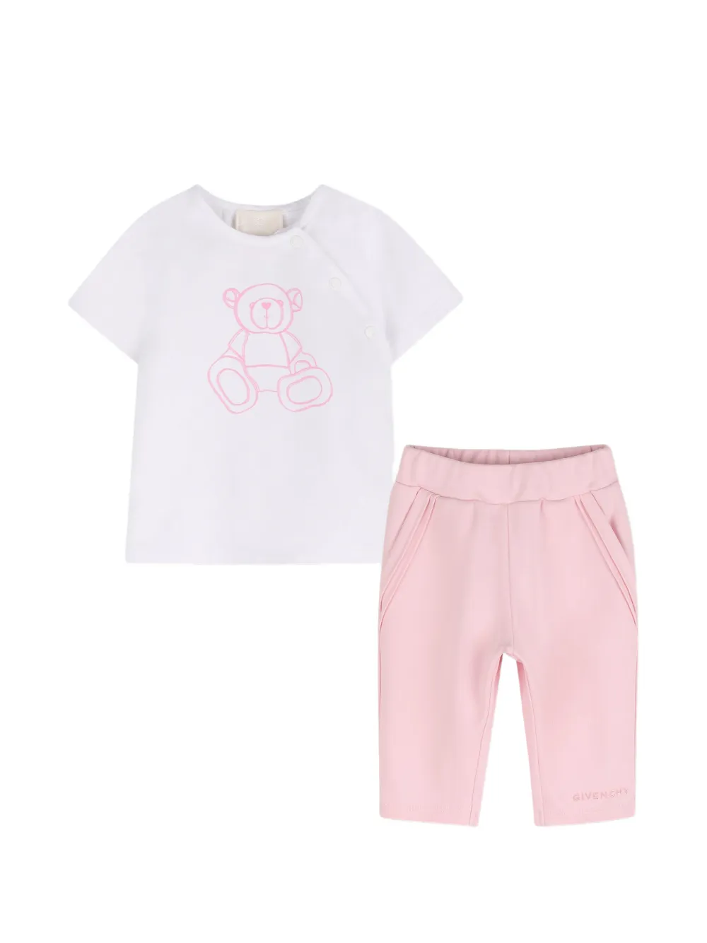 Спортивный костюм с принтом Тедди Givenchy Kids, белый
Спортивный костюм с принтом Тедди Givenchy Kids, белый