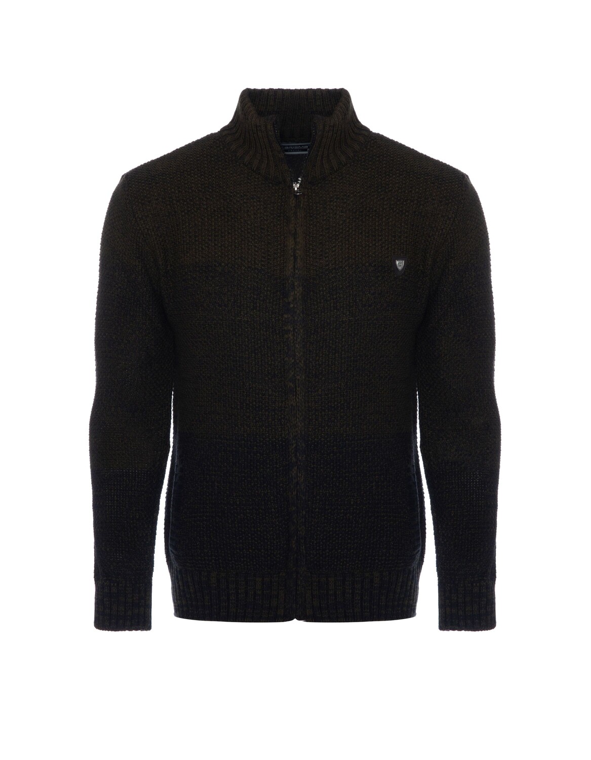 Куртка CARISMA Strickjacke Strickjacke mit Stehkragen und Farbverlauf, хаки 
Куртка CARISMA Strickjacke Strickjacke mit Stehkragen und Farbverlauf, хаки