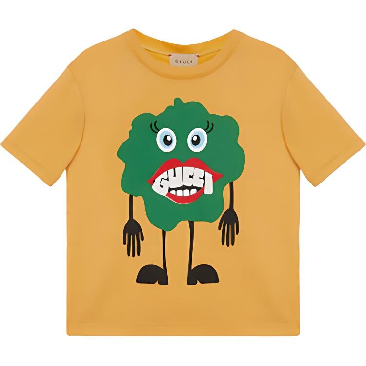 Футболка детская Gucci с принтом, желтый
Футболка детская Gucci с принтом, желтый