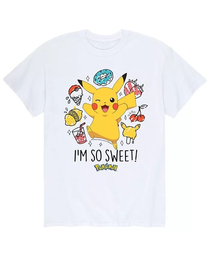 Футболка мужская Pokemon I'm So Sweet AIRWAVES, белый
Футболка мужская Pokemon I'm So Sweet AIRWAVES, белый