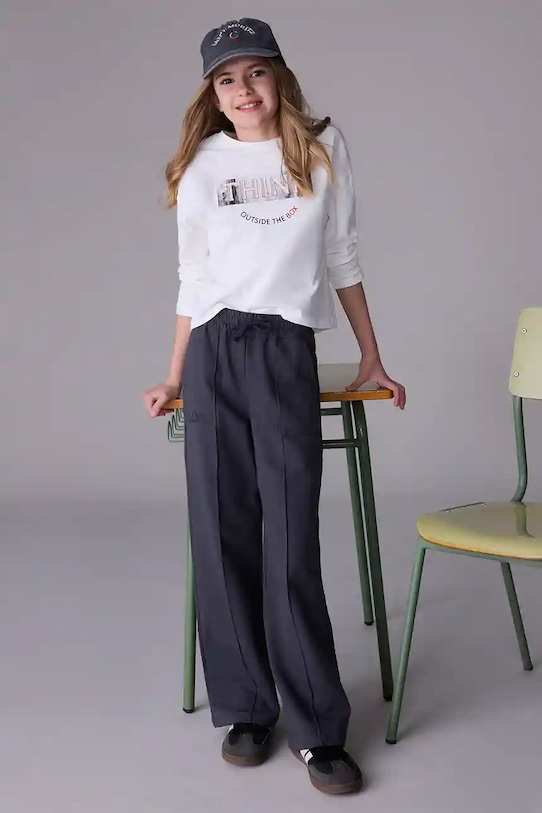 Детские широкие брюки Mayoral, серый
Детские широкие брюки Mayoral, серый