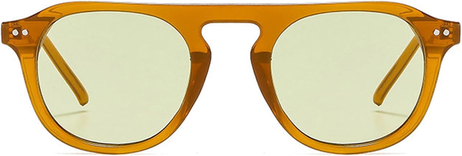 Солнцезащитные очки Willochra Vintage Round Pilot для женщин и мужчин, модные в стиле 70-х, с заклепками, ретро, круглые, овальные, трендовые, с защитой от УФ-излучения UV400, C5
Солнцезащитные очки Willochra Vintage Round Pilot для женщин и мужчин, модные в стиле 70-х, с заклепками, ретро, круглые, овальные, трендовые, с защитой от УФ-излучения UV400, C5