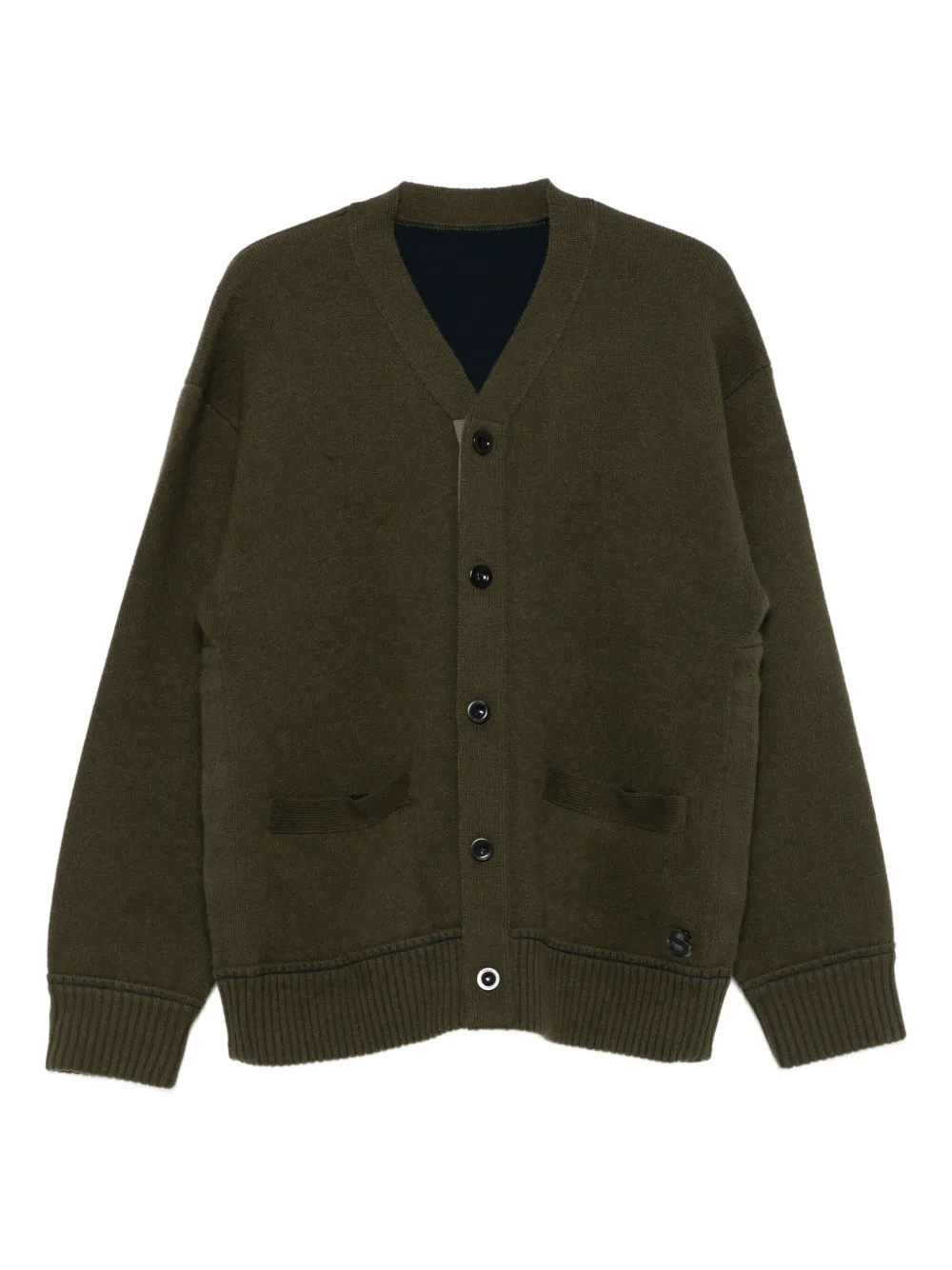 Кардиган на пуговицах SACAI, зеленый
Кардиган на пуговицах SACAI, зеленый