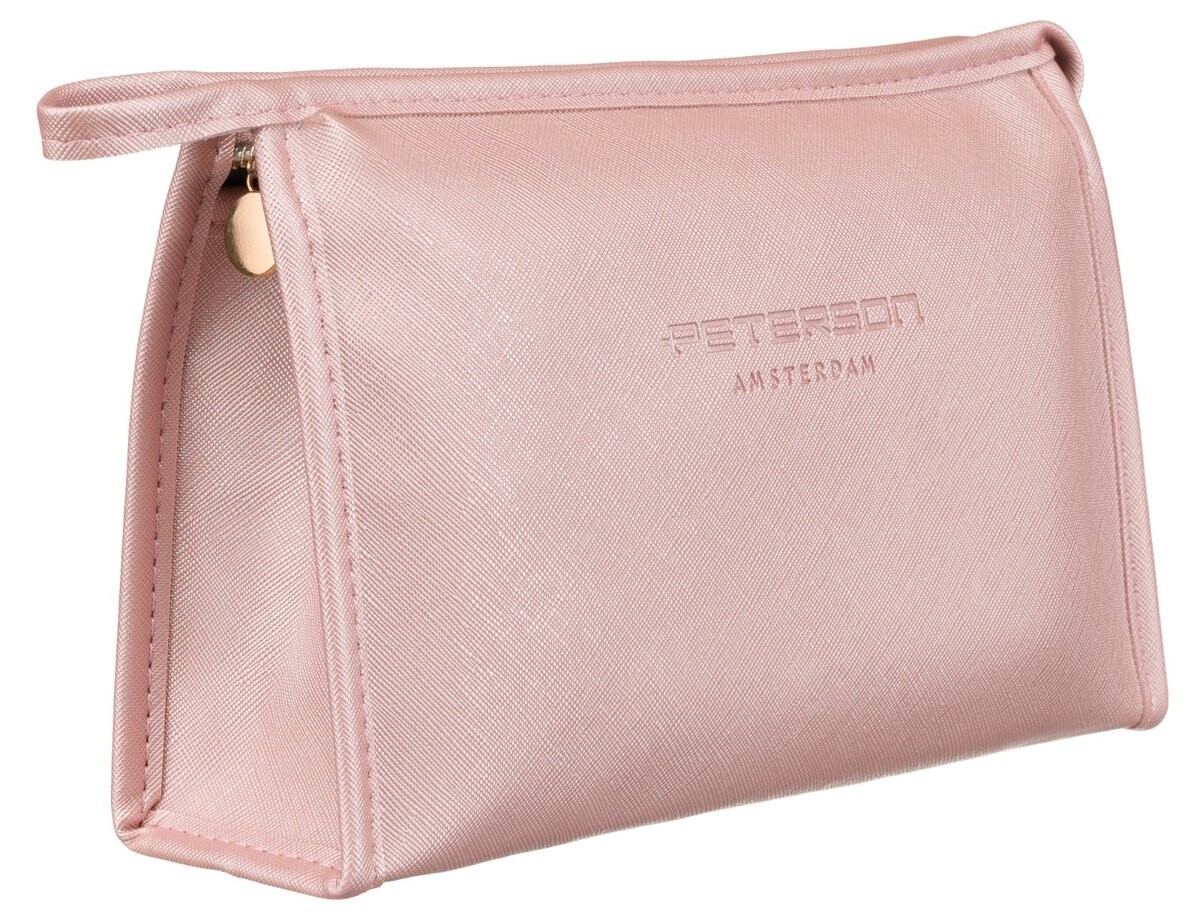Женская косметичка на молнии из экологической кожи Peterson, розовая, цвет светло-розовый
Женская косметичка на молнии из экологической кожи Peterson, розовая, цвет светло-розовый