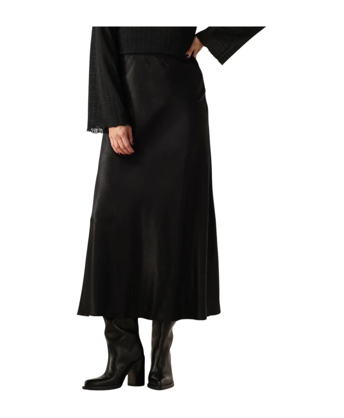 Элегантная юбка миди Moss Copenhagen, черный
Элегантная юбка миди Moss Copenhagen, черный