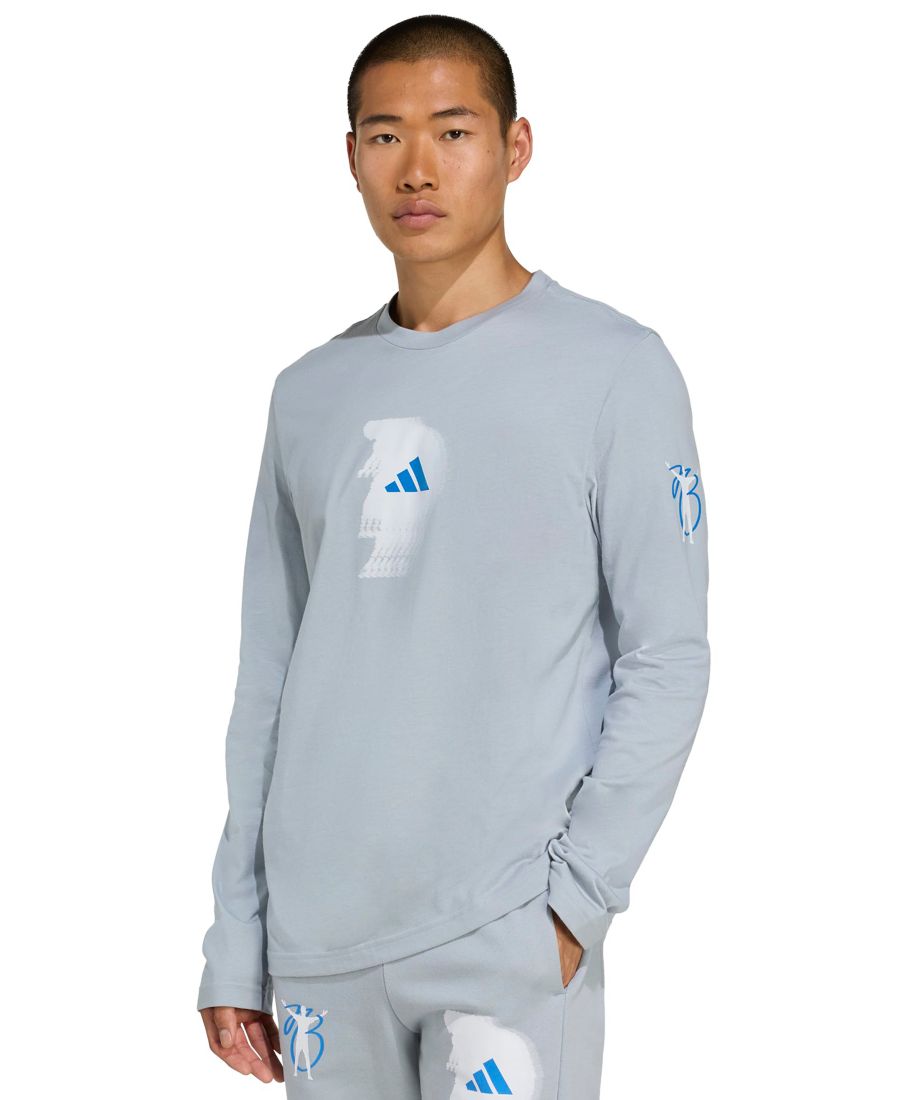 Мужская футболка с длинными рукавами Jude Bellingham Adidas, Silver
Мужская футболка с длинными рукавами Jude Bellingham Adidas, Silver