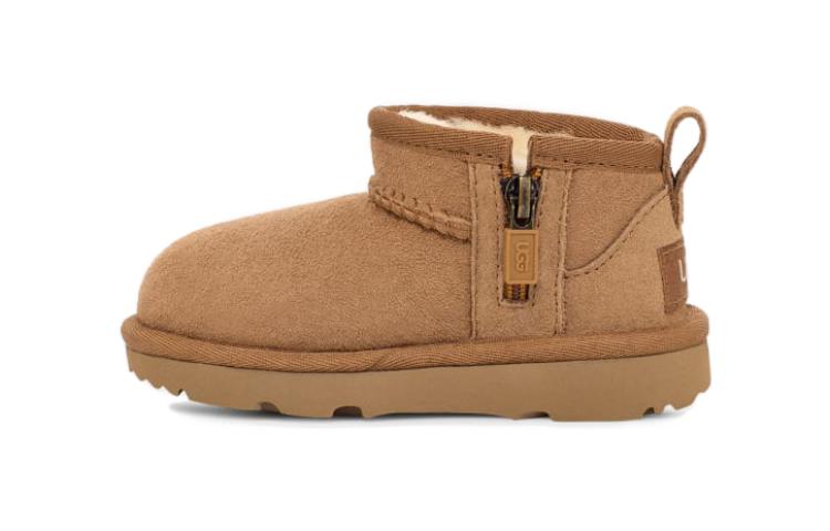Детские ультраминиатюрные кожаные ботинки UGG, chestnut
Детские ультраминиатюрные кожаные ботинки UGG, chestnut
