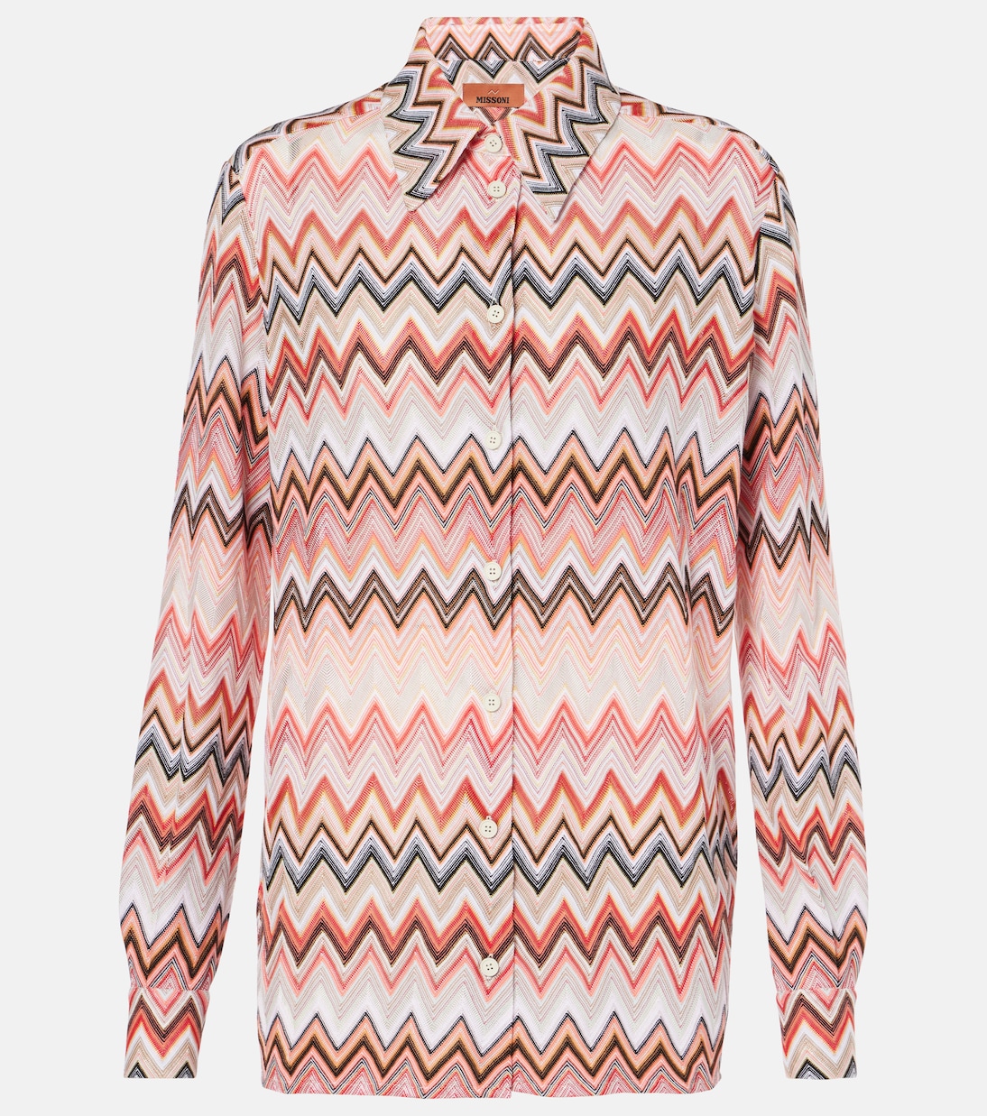 Рубашка Zig Zag из хлопковой смеси Missoni, Multiclr Yellow Pink White
Рубашка Zig Zag из хлопковой смеси Missoni, Multiclr Yellow Pink White