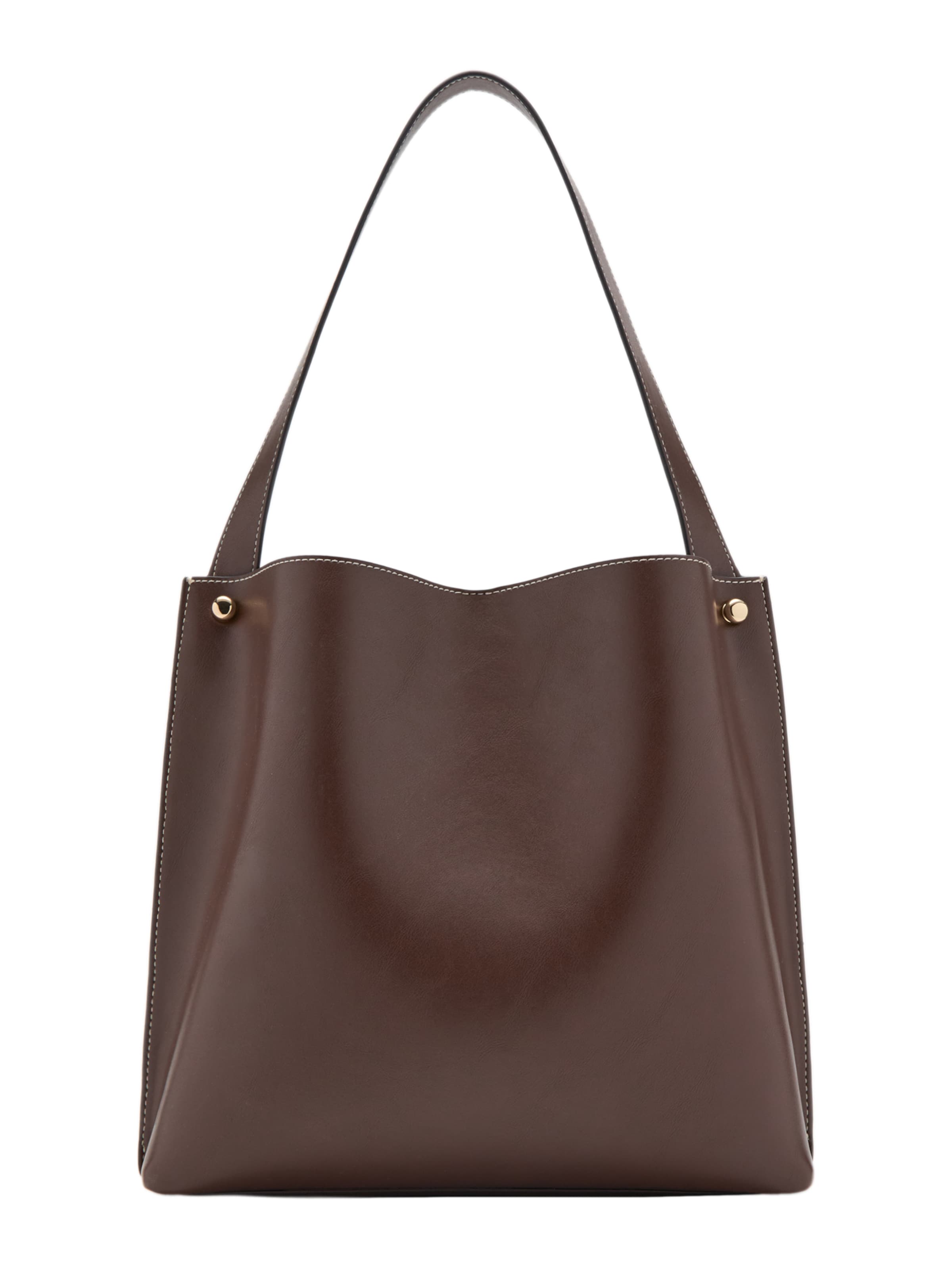 MANGO Плечевая сумка в темно-коричневом цвете
MANGO Плечевая сумка в темно-коричневом цвете