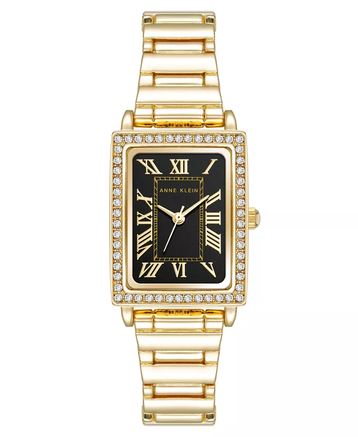 Женские часы Quartz прямоугольные черные с позолоченным металлическим сплавом, 21 мм Anne Klein
Женские часы Quartz прямоугольные черные с позолоченным металлическим сплавом, 21 мм Anne Klein