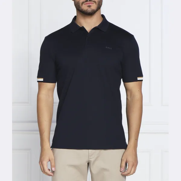 Polo parlay 147 стандартной посадки мерсеризованный Boss, синий
Polo parlay 147 стандартной посадки мерсеризованный Boss, синий