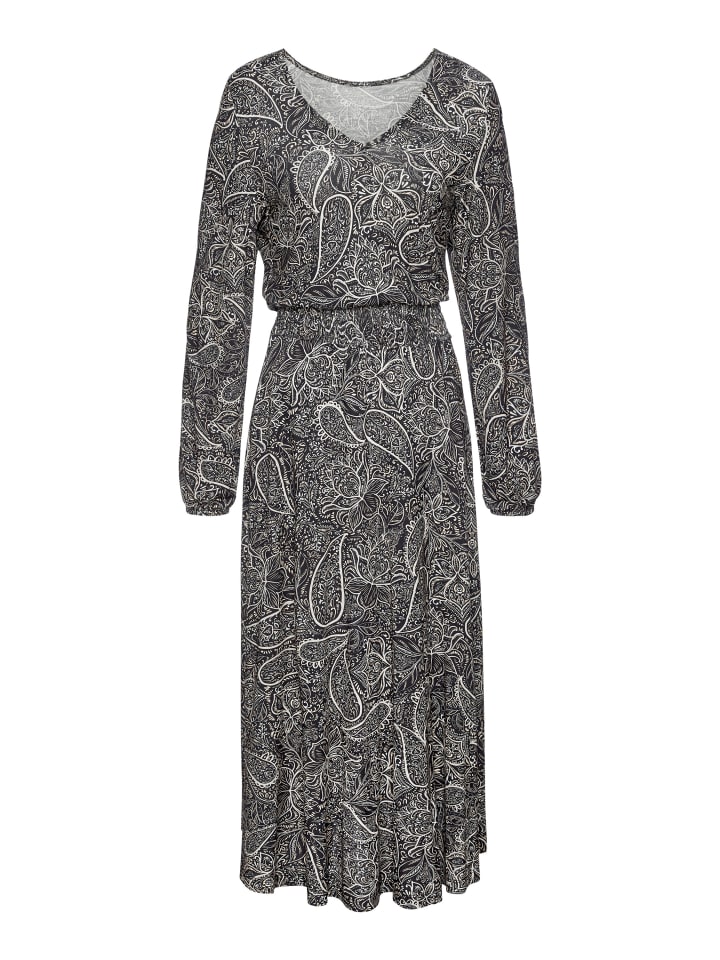 Платье макси с принтом черного, кремового и серого цветов LASCANA
Платье макси с принтом черного, кремового и серого цветов LASCANA