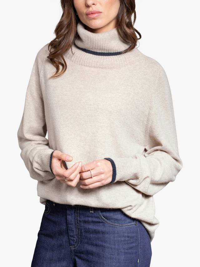 Джемпер из чистой шерсти с сутулым воротником-стойкой Celtic & Co., цвет Oatmeal/Slate
Джемпер из чистой шерсти с сутулым воротником-стойкой Celtic & Co., цвет Oatmeal/Slate