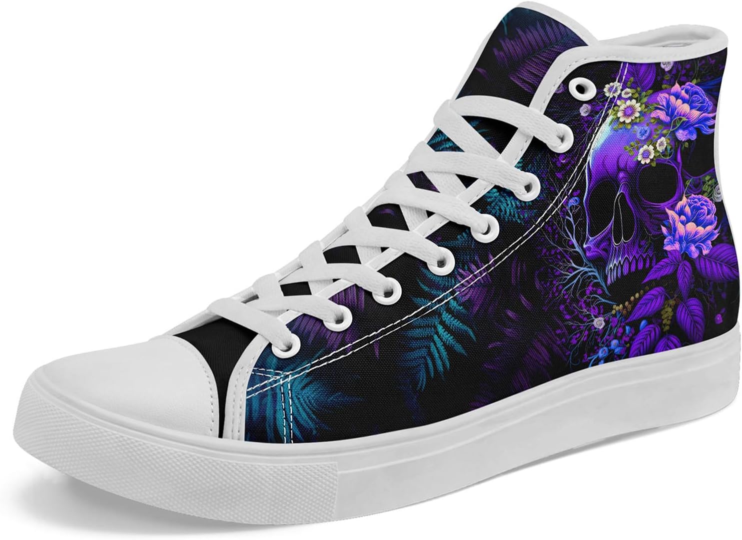 Модные готические кроссовки на высокой подошве с черепом для мужчин и женщин, легкие, повседневные, удобные, дышащие, летние стильные плоские кеды Awsole, белый/черный/синий/зеленый/фиолетовый
Модные готические кроссовки на высокой подошве с черепом для мужчин и женщин, легкие, повседневные, удобные, дышащие, летние стильные плоские кеды Awsole, белый/черный/синий/зеленый/фиолетовый