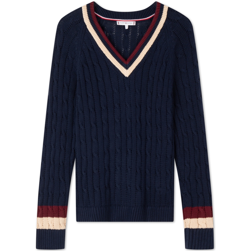 Tommy Hilfiger Вязаный свитер кабельной вязкой
Tommy Hilfiger Вязаный свитер кабельной вязкой