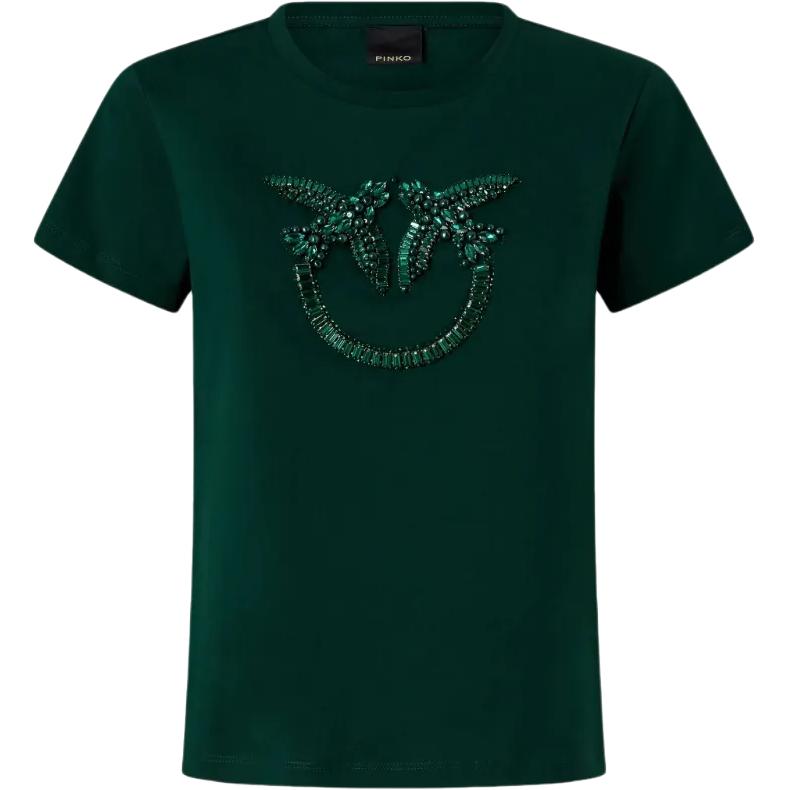 Футболка с логотипом PINKO, зеленый
Футболка с логотипом PINKO, зеленый