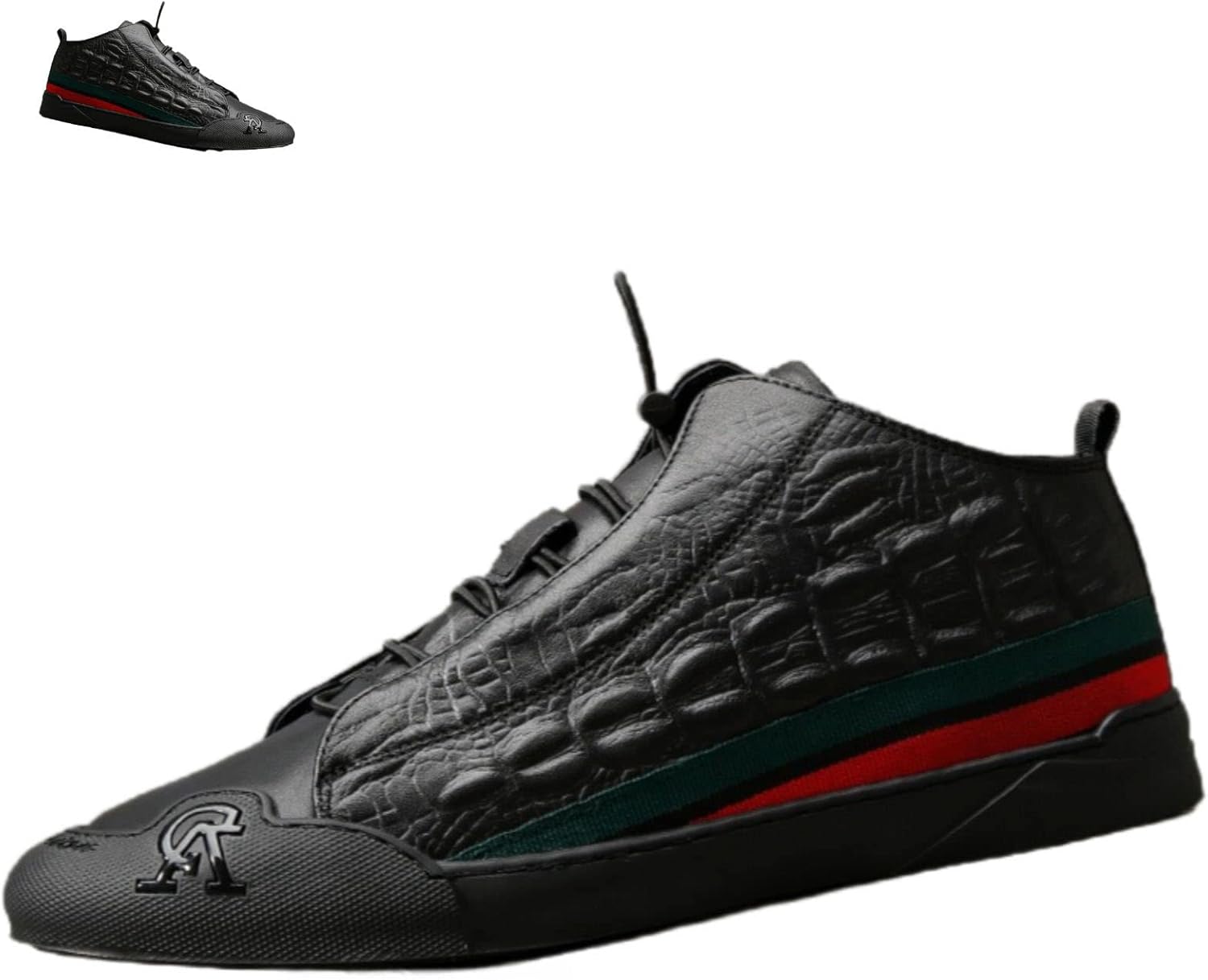 Мужские кожаные кроссовки DevilAngel с принтом для мужчин и женщин, повседневная обувь с нескользящей мягкой подошвой, кожаная обувь повседневного стиля с модным узором, черный
Мужские кожаные кроссовки DevilAngel с принтом для мужчин и женщин, повседневная обувь с нескользящей мягкой подошвой, кожаная обувь повседневного стиля с модным узором, черный