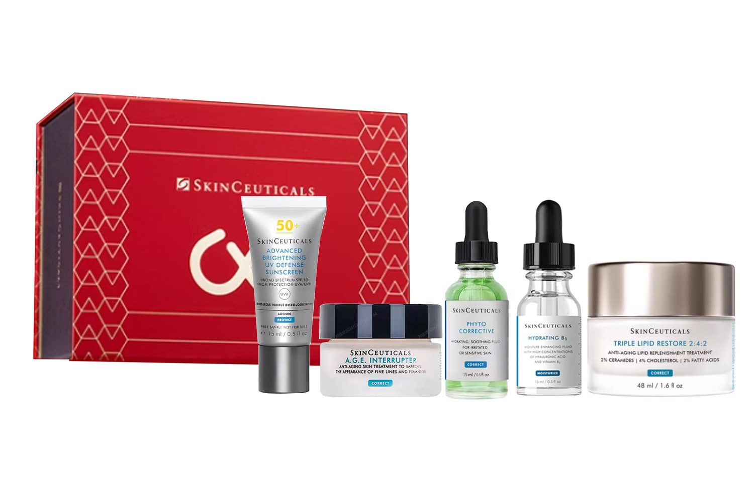 Набор для ухода за кожей xiulike new year limited 242 успокаивающий и восстанавливающий крем для лица подтягивающий увлажняющий комплект из 5 предметов SKINCEUTICALS
Набор для ухода за кожей xiulike new year limited 242 успокаивающий и восстанавливающий крем для лица подтягивающий увлажняющий комплект из 5 предметов SKINCEUTICALS