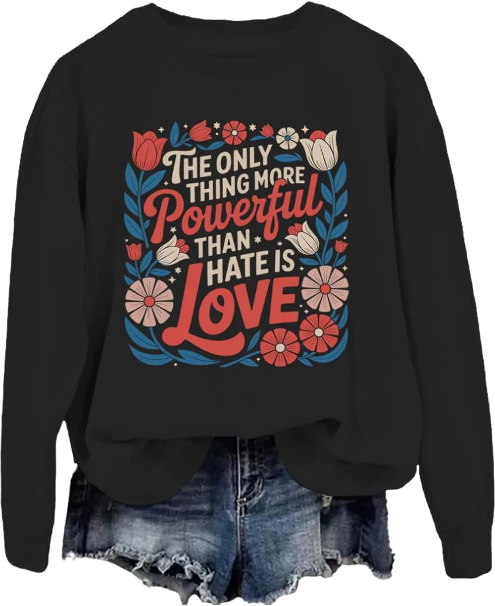 Толстовка Only Thing More Powerful Than Hate is Love Phncal
Толстовка Only Thing More Powerful Than Hate is Love Phncal
