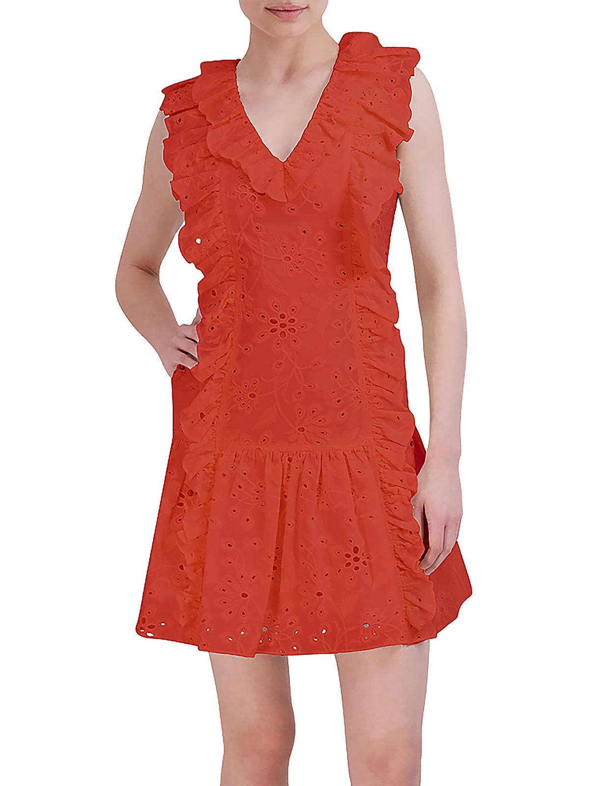 Женское хлопковое мини-платье выше колена BCBGMAXAZRIA, цвет autumn
Женское хлопковое мини-платье выше колена BCBGMAXAZRIA, цвет autumn