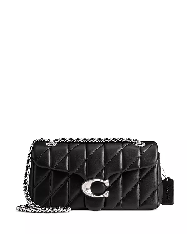 Сумка через плечо Tabby 26 с простежкой Coach, черный
Сумка через плечо Tabby 26 с простежкой Coach, черный