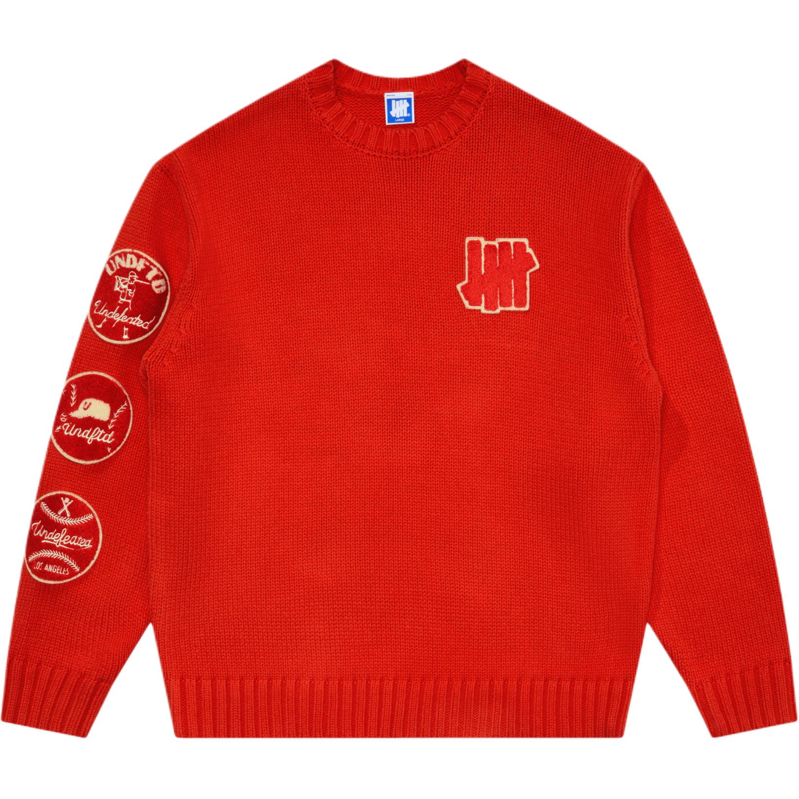 Свитер Unisex UNDEFEATED, красный
Свитер Unisex UNDEFEATED, красный