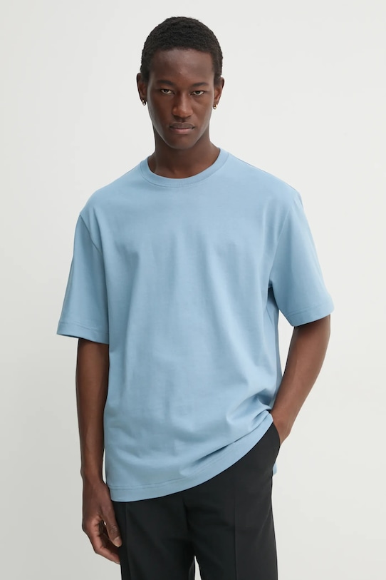 Хлопковая футболка Filippa K, синий
Хлопковая футболка Filippa K, синий