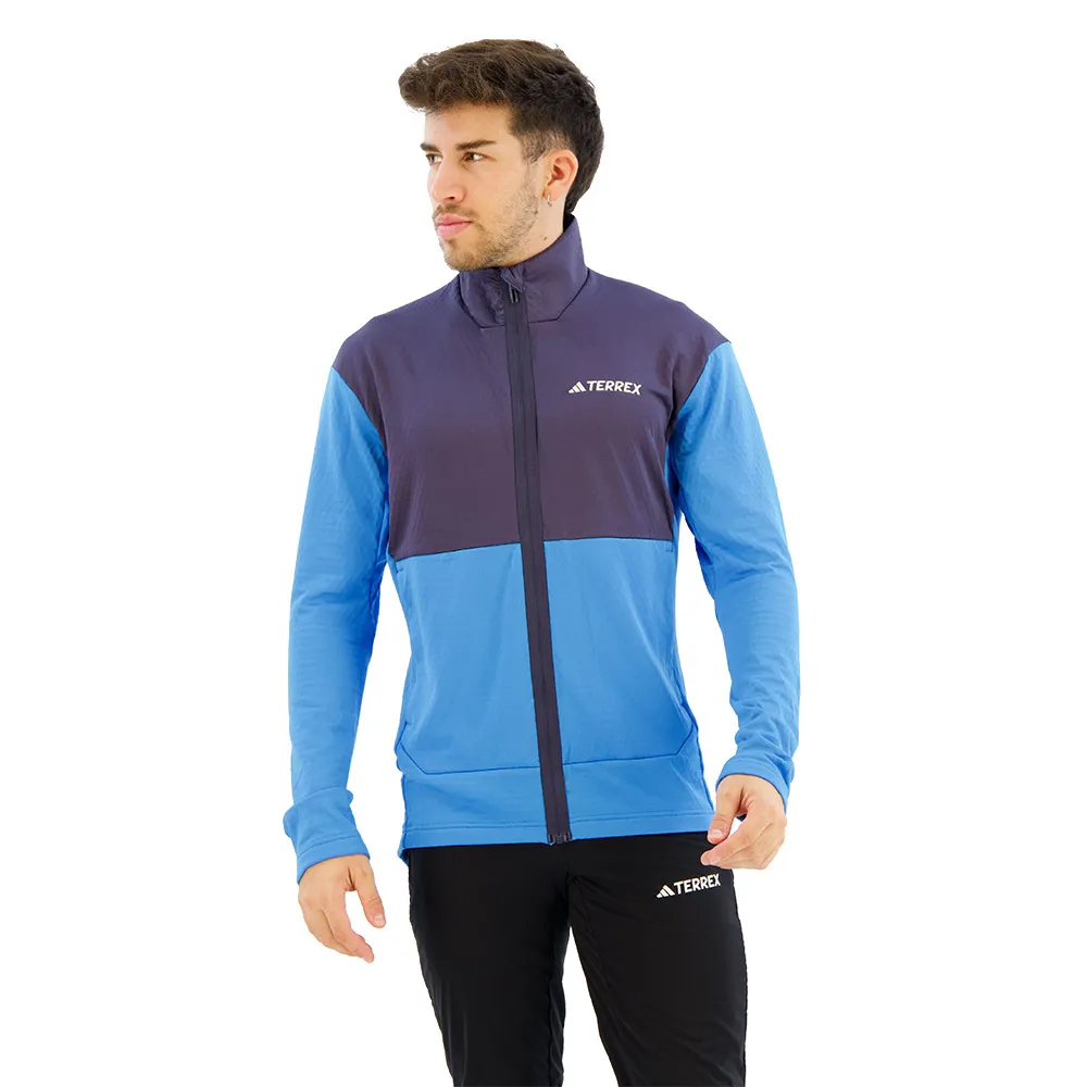 Флис adidas Terrex Multi Light full zip, синий
Флис adidas Terrex Multi Light full zip, синий