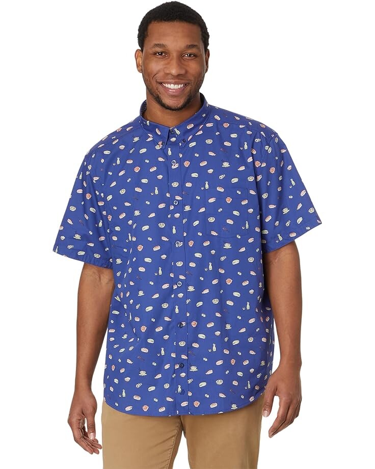 Рубашка Johnston & Murphy Short Sleeve Sushi Print Shirt, темно-синий
Рубашка Johnston & Murphy Short Sleeve Sushi Print Shirt, темно-синий