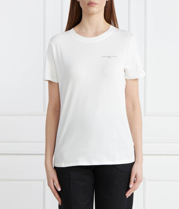Футболка женская Tommy Hilfiger 1985 хлопковая однотонная, белый
Футболка женская Tommy Hilfiger 1985 хлопковая однотонная, белый