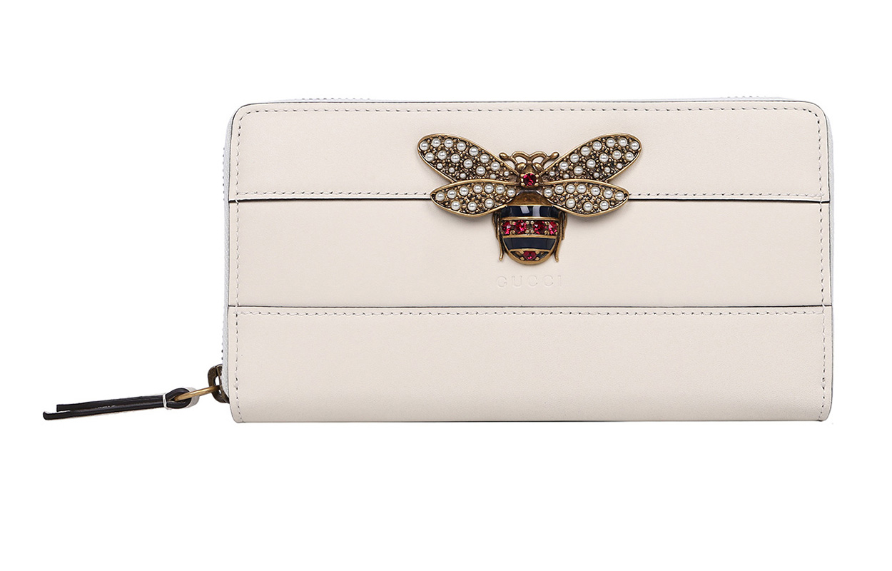 Кошелёк из кожи Queen Margaret женский белый GUCCI
Кошелёк из кожи Queen Margaret женский белый GUCCI