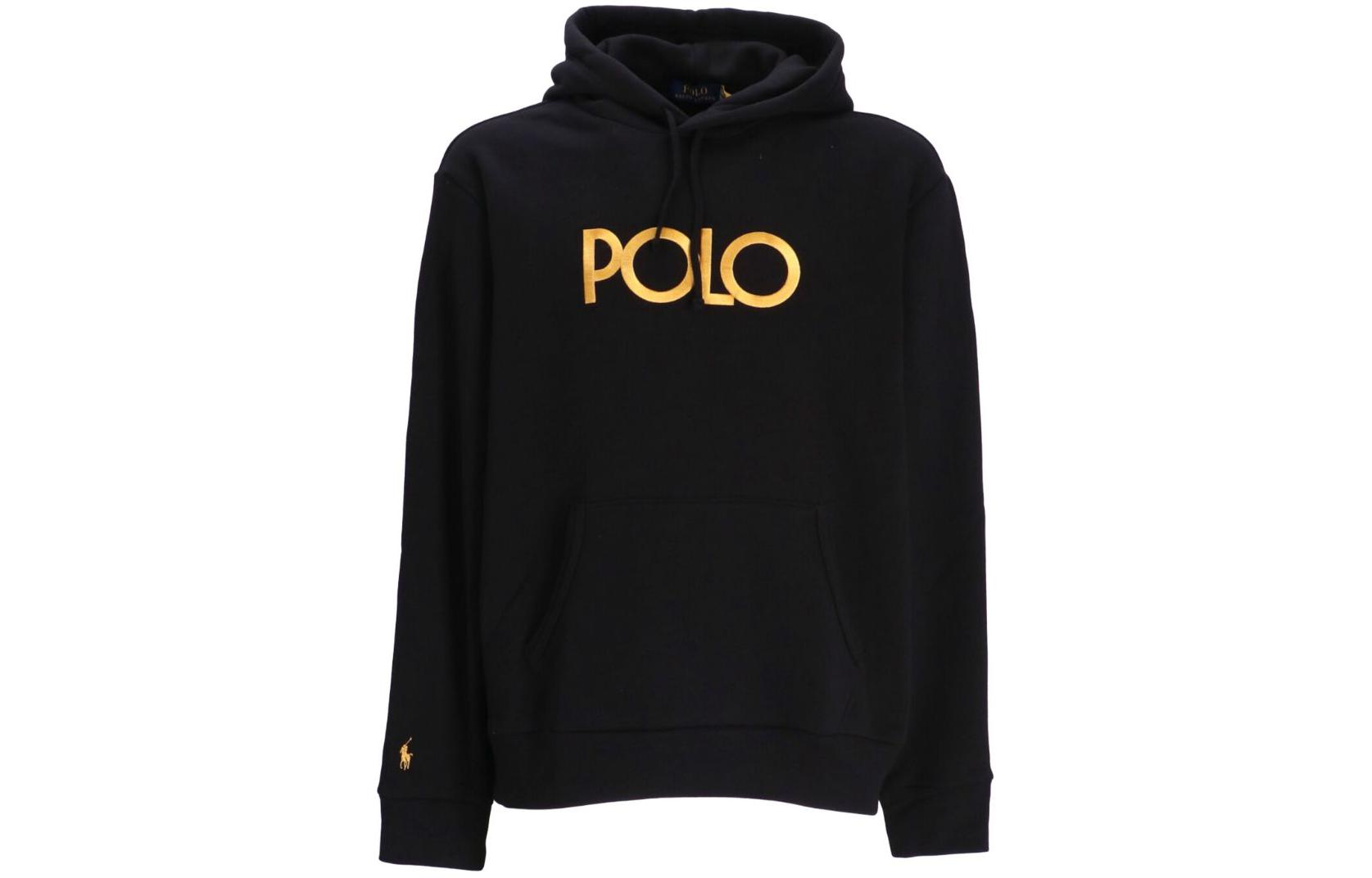 Джерси худи с логотипом Polo Ralph Lauren, черный
Джерси худи с логотипом Polo Ralph Lauren, черный