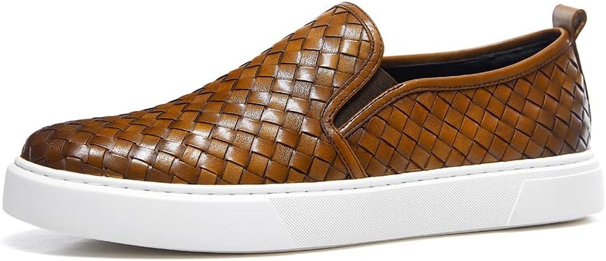 Мужские повседневные лоферы-кроссовки GIFENNSE из ручной плетеной кожи, коричневый
Мужские повседневные лоферы-кроссовки GIFENNSE из ручной плетеной кожи, коричневый