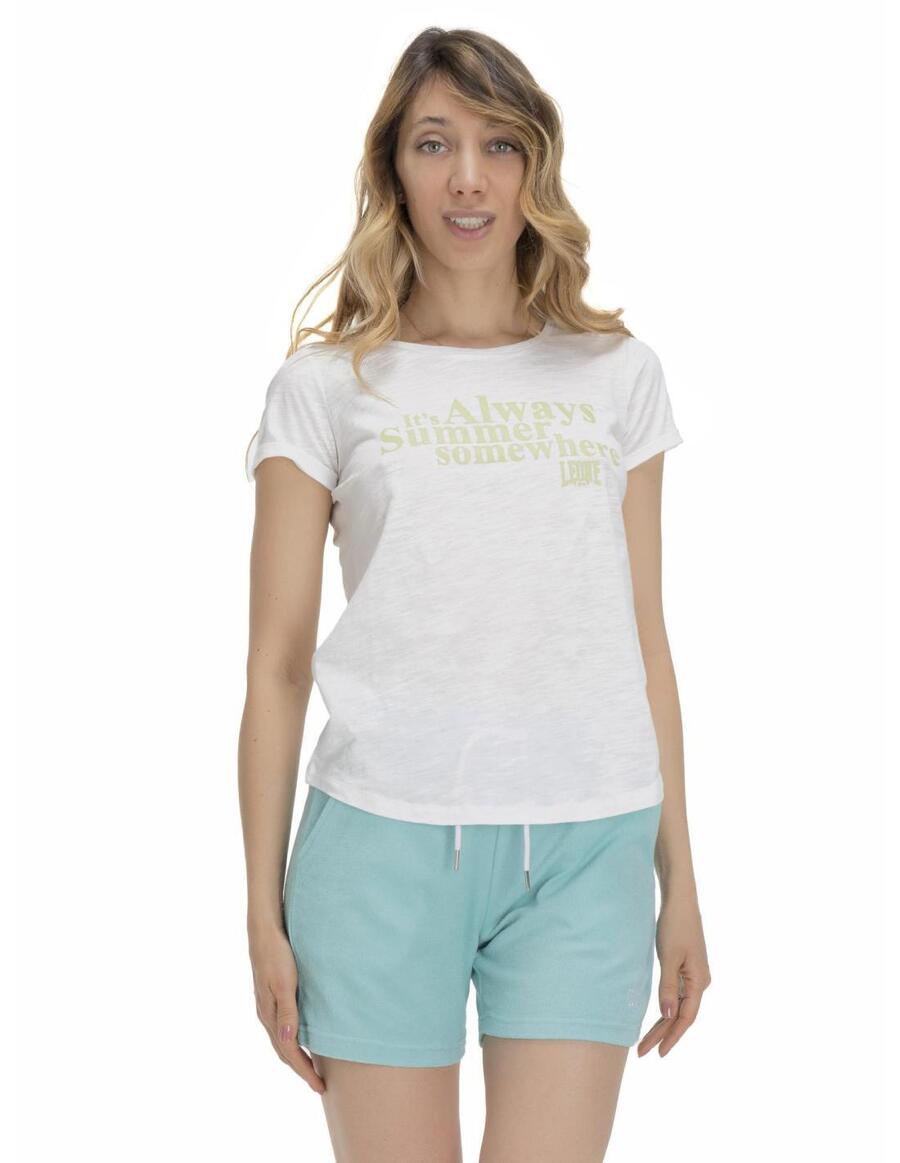 LEONE 1947 APPAREL Летняя женская футболка Silence Work Always
LEONE 1947 APPAREL Летняя женская футболка Silence Work Always