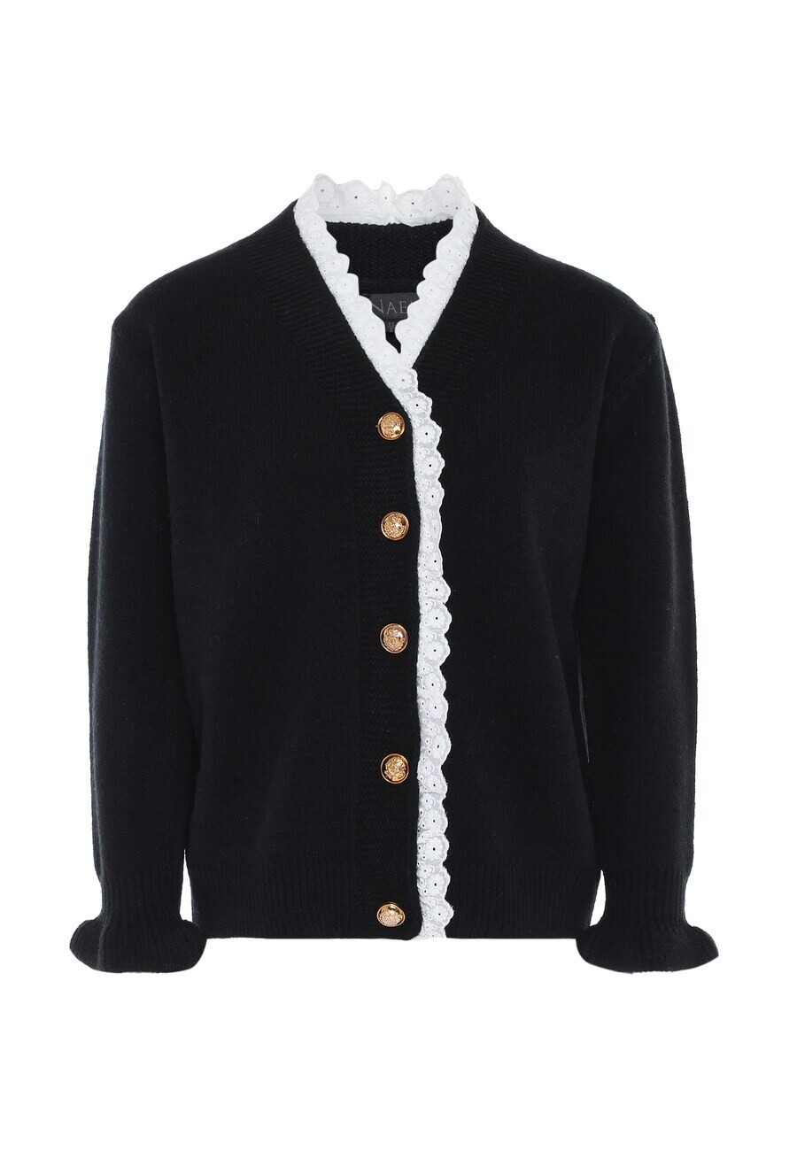 Вязаный кардиган Naemi, черный
Вязаный кардиган Naemi, черный