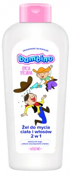 Bambino 2w1 гель для мытья тела и волос, 400 ml
Bambino 2w1 гель для мытья тела и волос, 400 ml