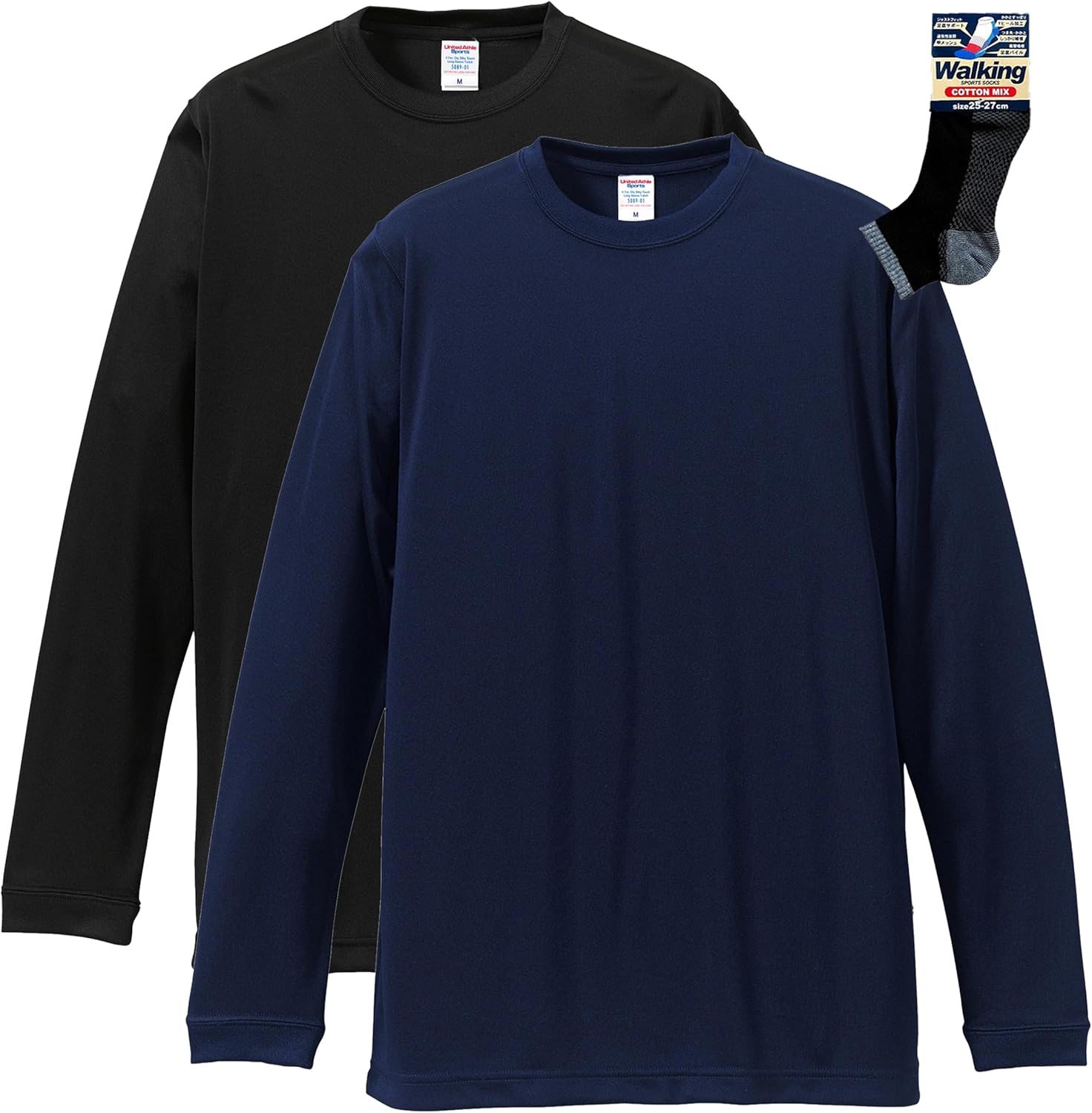 Футболка с длинным рукавом, с шелковистой текстурой мужская United Athle, темно-синий/черный
Футболка с длинным рукавом, с шелковистой текстурой мужская United Athle, темно-синий/черный