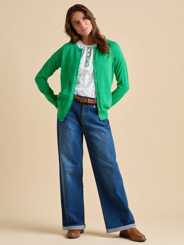 Кардиган с круглым вырезом kelly Brakeburn, зеленый 
Кардиган с круглым вырезом kelly Brakeburn, зеленый