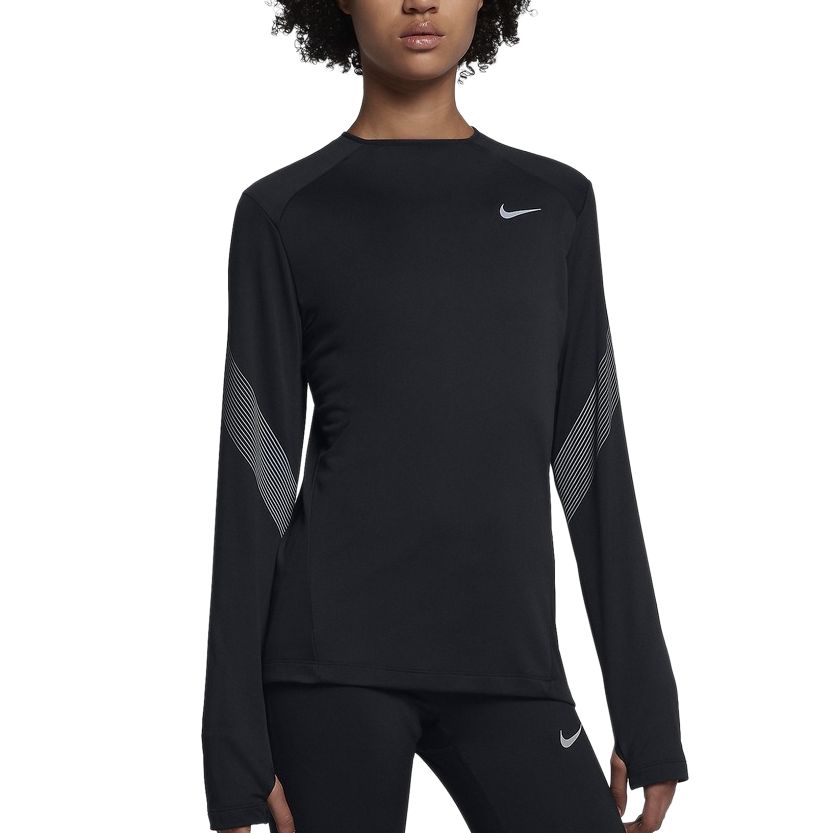 Nike Женская черная футболка с круглым вырезом средней высоты, Черный, Nike Женская черная футболка с круглым вырезом средней высоты
Nike Женская черная футболка с круглым вырезом средней высоты, Черный, Nike Женская черная футболка с круглым вырезом средней высоты