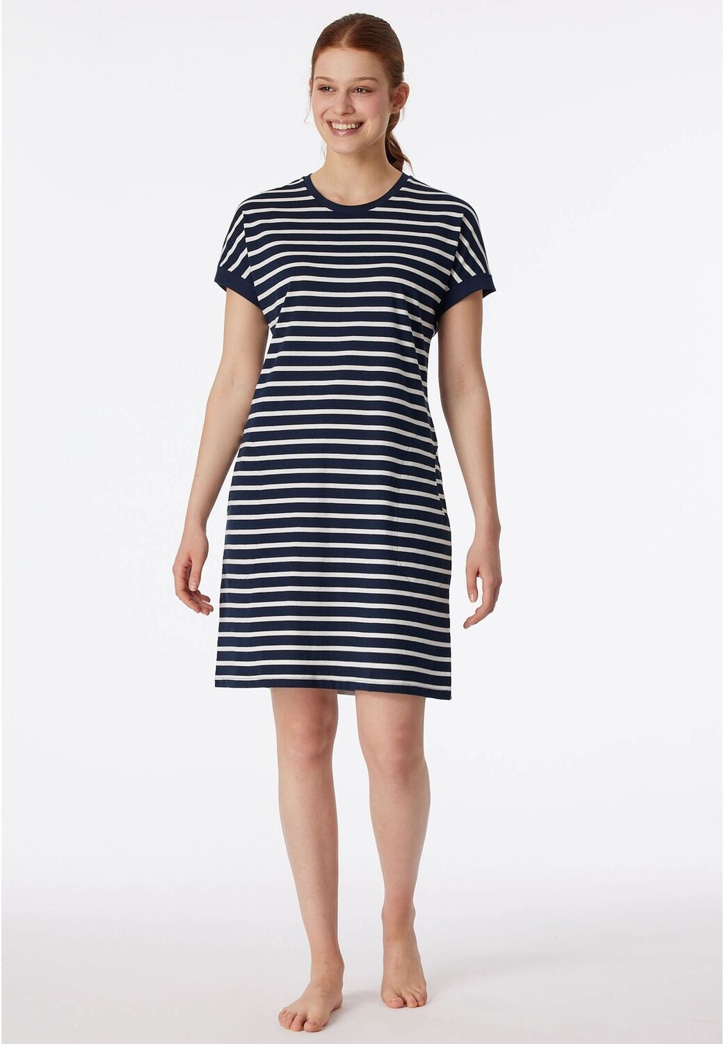 Женская ночная рубашка с короткими рукавами Casual Essentials SCHIESSER, цвет Nachtblau
Женская ночная рубашка с короткими рукавами Casual Essentials SCHIESSER, цвет Nachtblau