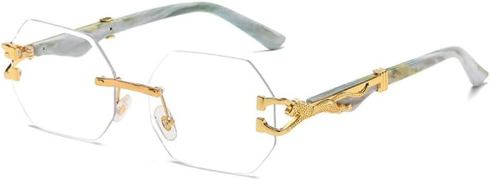 Солнцезащитные очки без оправы с принтом для женщин, винтажные шестиугольные солнцезащитные очки для мужчин, роскошные очки для мужчин и женщин с защитой от УФ-излучения UV400 generic, White
Солнцезащитные очки без оправы с принтом для женщин, винтажные шестиугольные солнцезащитные очки для мужчин, роскошные очки для мужчин и женщин с защитой от УФ-излучения UV400 generic, White