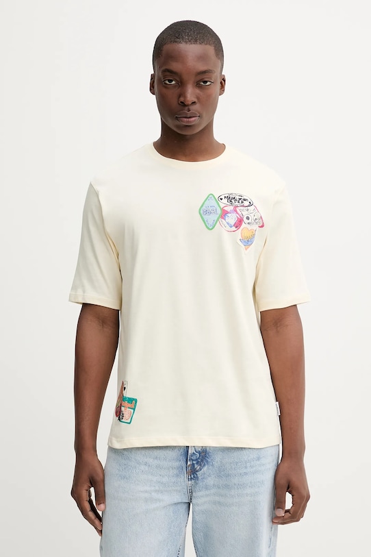 Хлопковая футболка BCN Desigual, бежевый
Хлопковая футболка BCN Desigual, бежевый